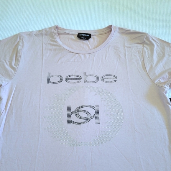bebe Mirrored🪞 "bb" Rhinestone💎 Top - NWT - Picture 5 of 14